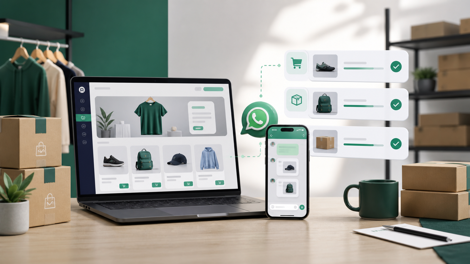 Create a Shopify store and manage orders on WhatsApp: a simple method
