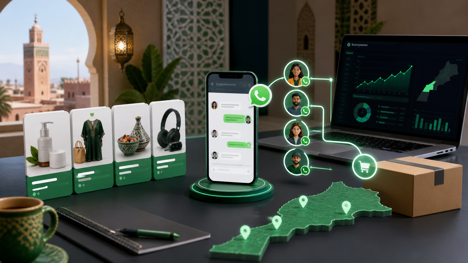The best ecommerce niches in Morocco for getting more WhatsApp customers