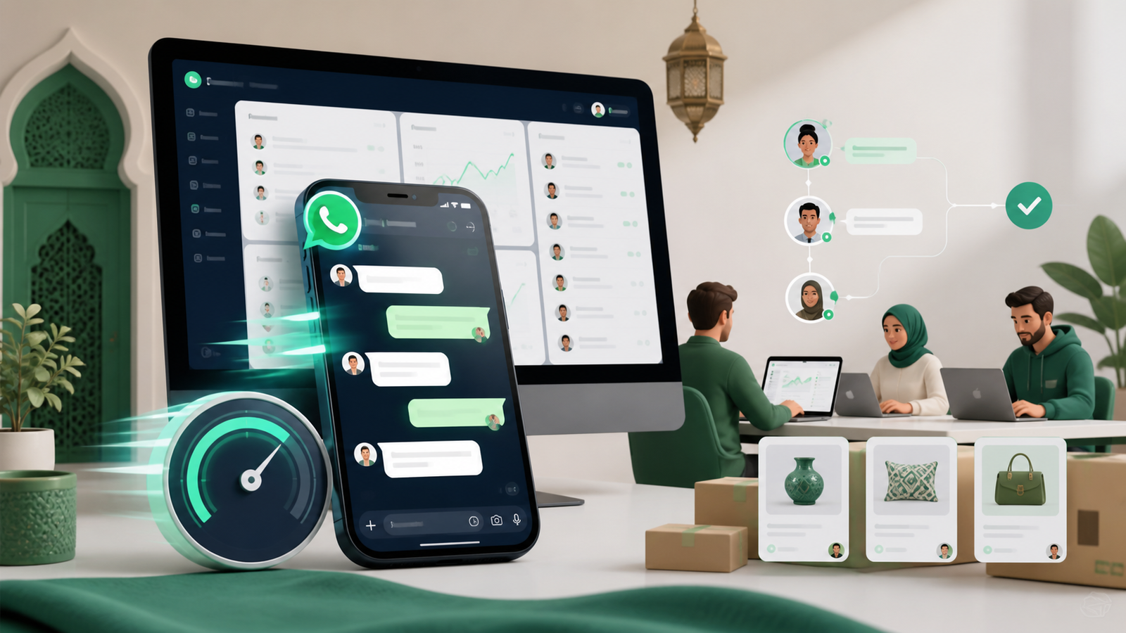 How to reply faster on WhatsApp without hiring an entire team
